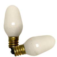 Westinghouse 4 watt 120 volt C7 Candelabra Screw Base White (2 pack)