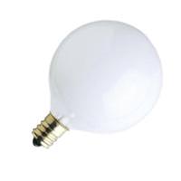Westinghouse 60 watt 120 volt G16.5 Candelabra Screw Base 2650K Warm White White