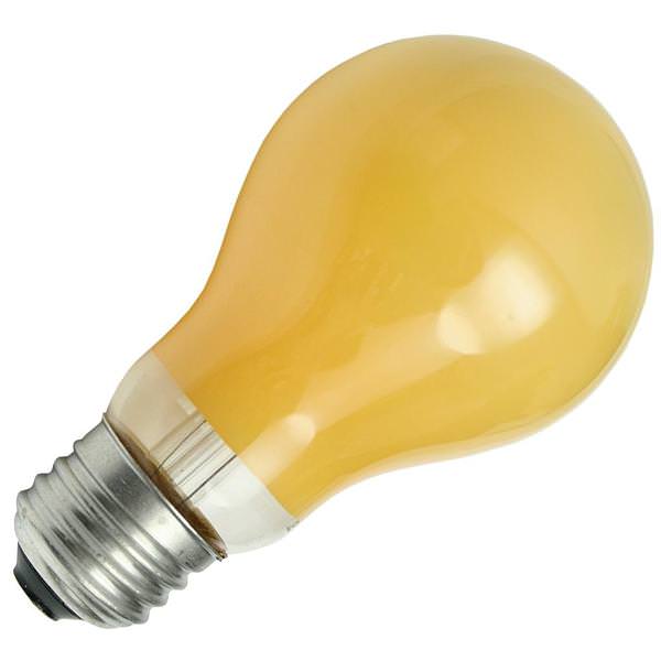 25 watt 120 volt A19 Medium Screw Base Orange