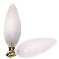 Westinghouse 60 watt 120 volt B10 2700K Candelabra Screw Base Frosted (2 pack)