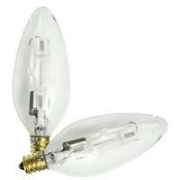 Westinghouse 40 watt 120 volt B11 Candelabra Screw Base Clear Halogen (2 pack)