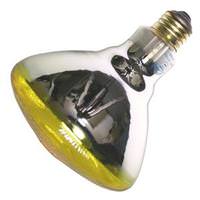 View 100 watt 120 volt BR38 Medium Screw Base Yellow Flood