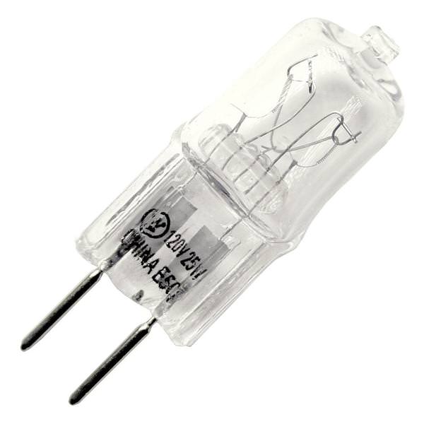 25 watt 120 volt T4 Bi-Pin Base 2700K Warm White