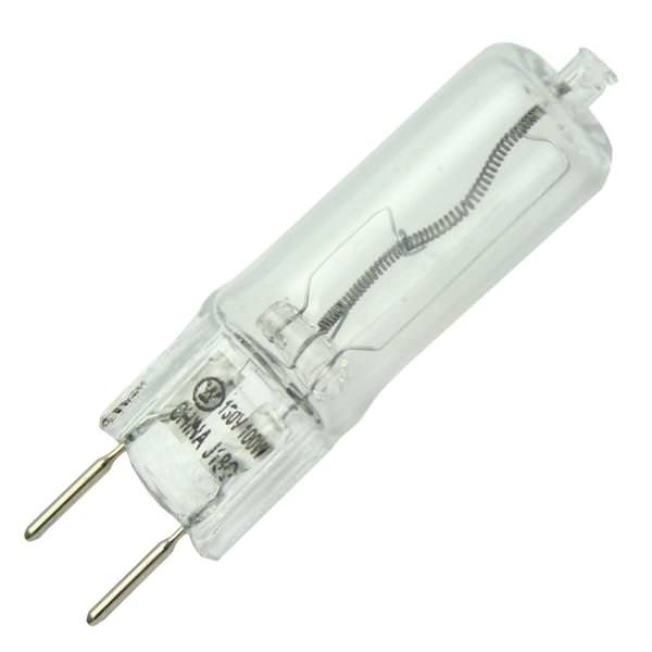100 watt 130 volt T4 Bi-Pin Base 2850K Warm White