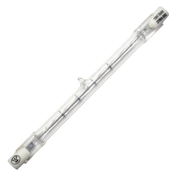 300 watt 130 volt T3 Recessed Single Contact Base 2700K Warm White Clear