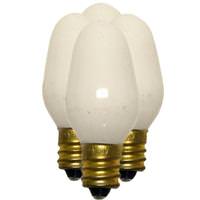 View Westinghouse 4 watt 120 volt C7 Candelabra Screw Base White (4 pack)