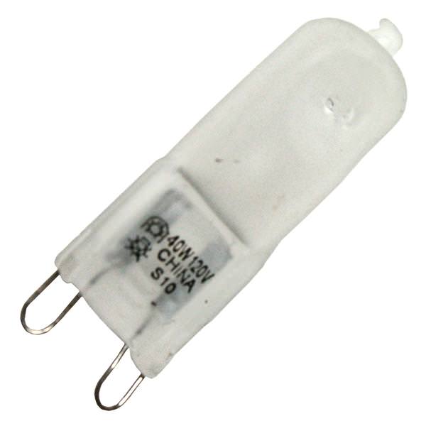 40 watt 120 volt T4 Bi-Pin Base 2800K Warm White 