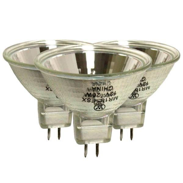 20 watt 12 volt MR16 Bi-Pin Base 2950K Warm White Spot (3 pack)