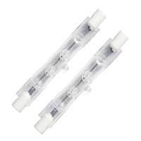 Westinghouse 100 watt 120 volt T3 Double Ended RSC Base 2900K Warm White Clear (2-Pack)