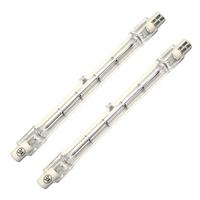 Westinghouse 500 watt 120 volt T3 Recessed Single Contact Base 2700K Warm White Clear (2 pack)
