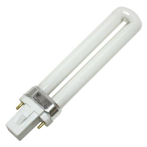 7 watt 120 volt TT 2-Pin Base 4100K Cool White CFL