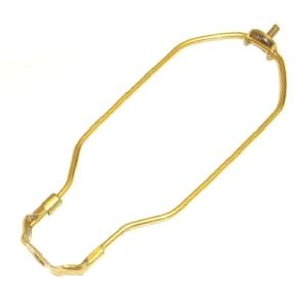 Brass Plated Detachable Harp 10" High