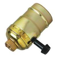Westinghouse Brite Gilt Medium Screw Base 3-way Turn Knob Socket