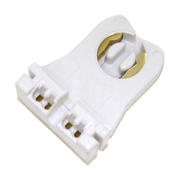 Medium Bi Pin Turn Type Fluorescent Lamp Holder Socket