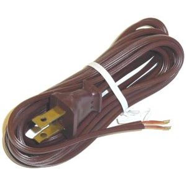 8' Brown Cord with Plug