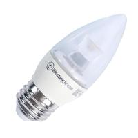 Westinghouse 3 watt 120 volt B10 Medium Screw Base 3000K Natural White Dimmable Clear Disc Filament LED