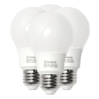 Westinghouse 6 watt 120 volt A19 Medium Screw Base 3000K Non-Dimmable LED (4 pack)