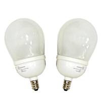 Westinghouse 9 watt 120 volt Candelabra Screw Base 6500K Daylight CFL (2 pack)