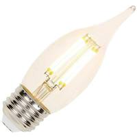 Westinghouse 4.5 watt CA11 2700K Medium Screw Base 2700K Warm White Dimmable Filament LED