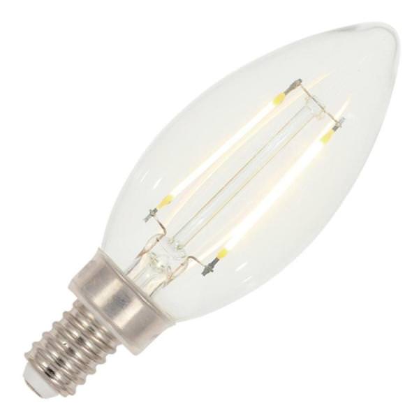 2 watt 120 volt B11 Candelabra Screw Base 2700K Warm White Dimmable LED