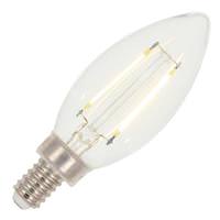 Westinghouse 2 watt 120 volt B11 Candelabra Screw Base 2700K Warm White Dimmable LED