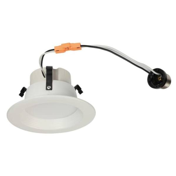 4" 10 watt 120 volt Medium Screw Base 5000K Dimmable LED Retrofit Kit