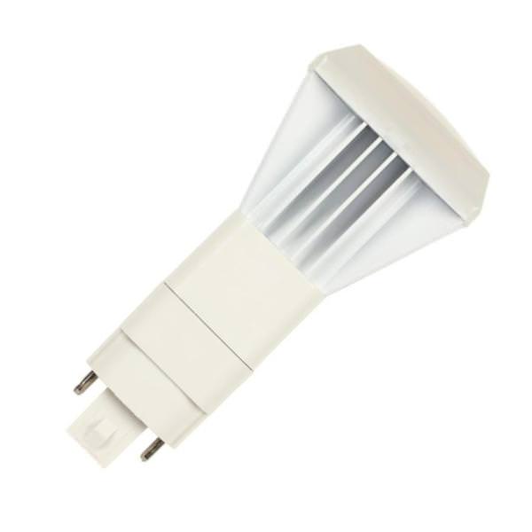 9 watt 120/277 PL 4-Pin Base 3000K Natural White Frosted Dimmable LED