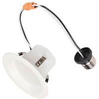 Westinghouse 4" 10 watt 120 volt CCT Selectable Dimmable White LED Slim Round Recessed Downlight