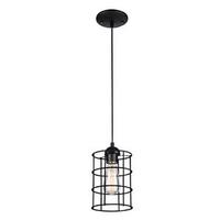 Westinghouse 1 Light Oil Rubbed Bronze with Metal Cage Shade Light Fixture