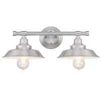 Westinghouse 2 Light Brushed Nickel Wall Fixture