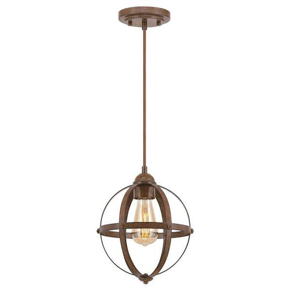 1 Light Barnwood Light Fixture