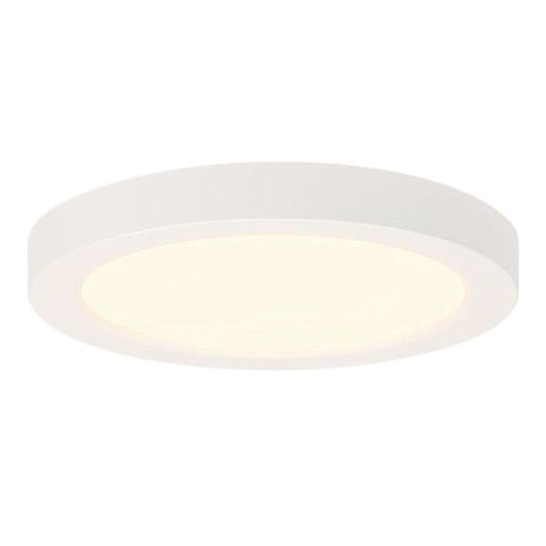 5" 11 watt 120 volt CCT Selectable Round White LED Dimmable Ceiling Light Fixture