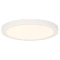 Westinghouse 7" 17 watt 120 volt CCT Selectable Round White LED Dimmable Ceiling Light Fixture