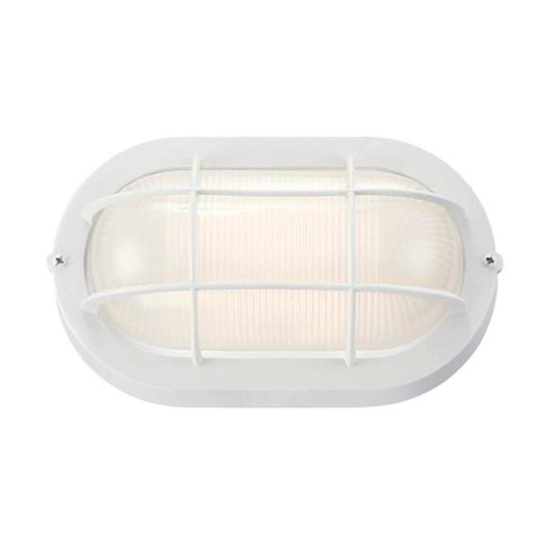 1 Lamp 6 watt 120 volt Textured White 3000K Natural White Dimmable LED Wall Fixture