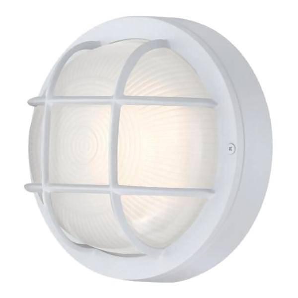1 Light 12 watt Matte White 3000K Natural White Dimmable Wall Light Fixture