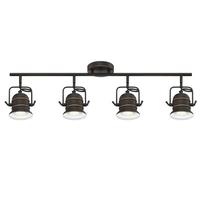Westinghouse 4 Light Oil Rubbed Bronze Track Light Kit 