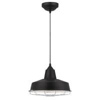 Westinghouse 12.25" 15 watt 3000K Natural White Black Finish Chrome Academy Family LED