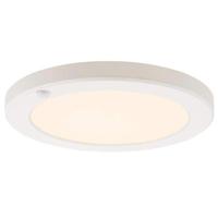 Westinghouse 8" 18 watt 120 volt 3000K Natural Round White LED Ceiling Light Fixture with Motion Sensor