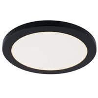 Westinghouse 12" 17 watt 120 volt CCT Selectable Round Black LED Dimmable Ceiling Light Fixture