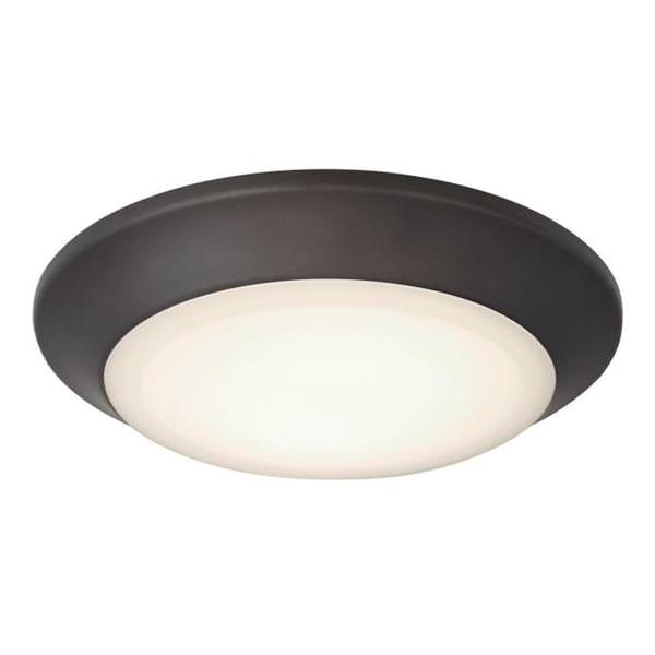 7" 16 watt 120 volt CCT Selectable Round Black/Bronze LED Dimmable Ceiling Light Fixture