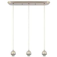 Westinghouse 3 Light (Medium Screw Base) 23.5" Brushed Nickel Finish Mini Pendant Light Fixture