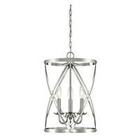 Westinghouse 3 Light Brushed Nickel Chandelier Light Fixture