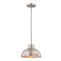 Westinghouse 1 Light Hammered Brushed Nickel Pendant