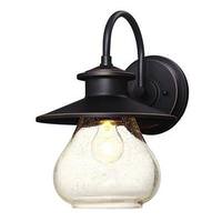 Westinghouse 1 Light Oil Rubbed Bronze with Highlights Clear Seeded Glass 