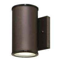 Westinghouse 1 Light Oil Rubbed Bronze Finish Frosted Glass Lens LED
