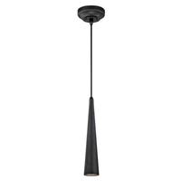 Westinghouse 1 Light Matte Brushed Gun Metal Shade Dimmable Adjustable LED Mini Pendant Light Fixture