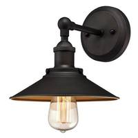 Westinghouse 1 Light (Medium Screw Base) Oil Rubbed Bronze Wall Sconce Light Fixture