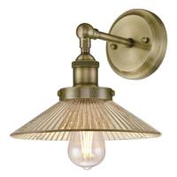 Westinghouse 1 Light (Medium Screw Base) Antique Brass Wall Sconce Light Fixture