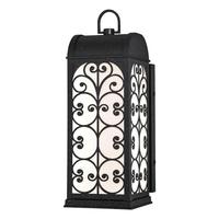 Westinghouse 1 Light 16 watt Textured Iron Finish with Frosted Glass 2700K LED Outdoor
