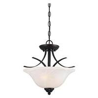Westinghouse 2 Light Indoor Convertible Pendant/Semi-Flush Ceiling Fixture